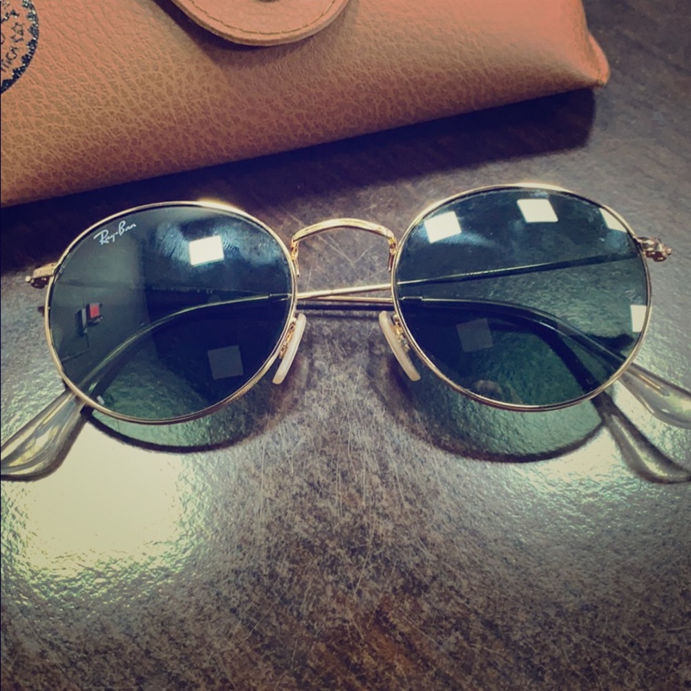 Ray-Ban Round Green Classic G-15 3447N 001